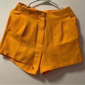 Orange shorts